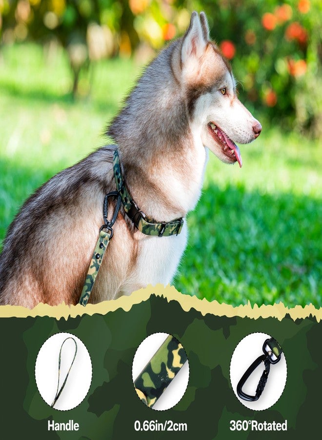 ADIL'S Army Print Biothane Leash - Waterproof Leashes for Dogs, Metal Hook, Adjustable 5ft Length Suitable for Dogs & Puppies, Ideal for Walking, Running & Training (Green) - Image 3
